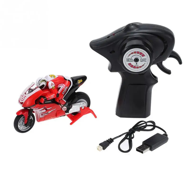 1:28 Maßstab RC Motorrad – High-Speed 15KM/H Elektrisches Ferngesteuertes Motorrad