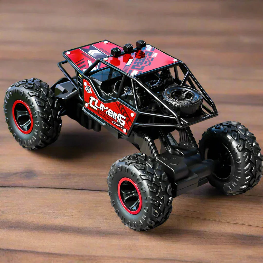 Off-road remote control car with Long-Distance Lighting – Rechargeable Racing Toy Car