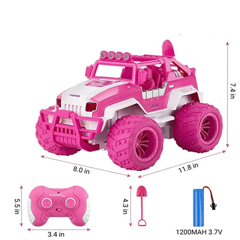 Barbie Auto Ferngesteuert 4WD Off-Road Fahrzeug