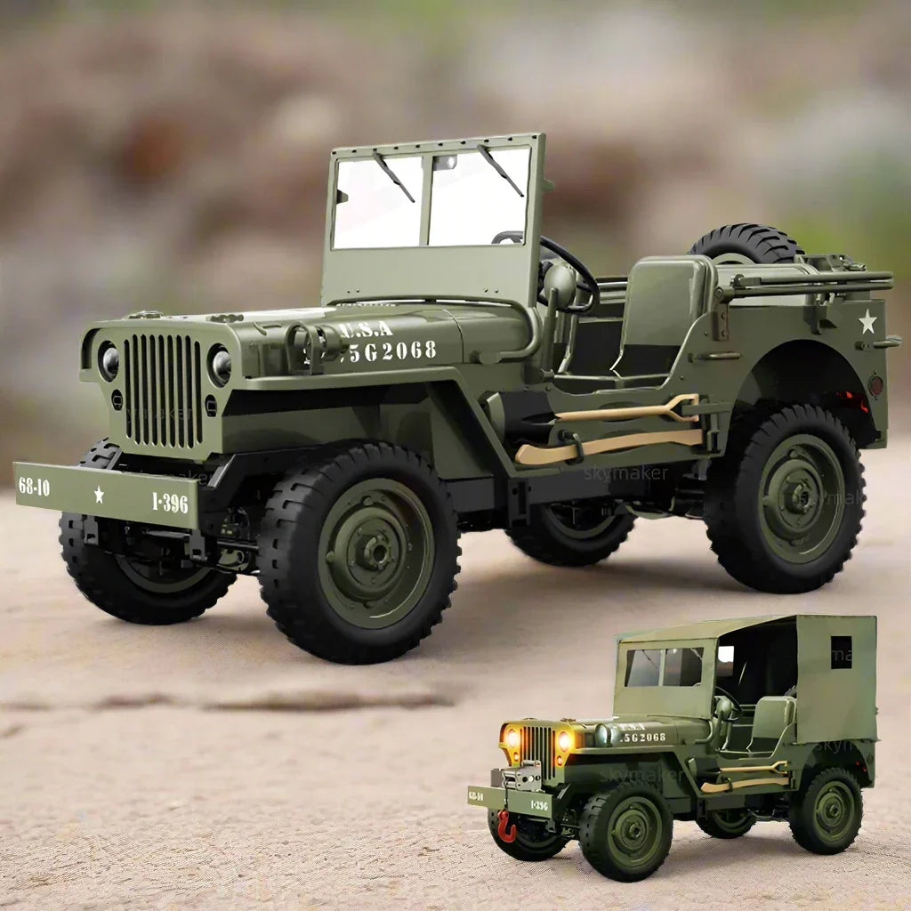 Militärischer ferngesteuertes Off-Road auto truck 4WD