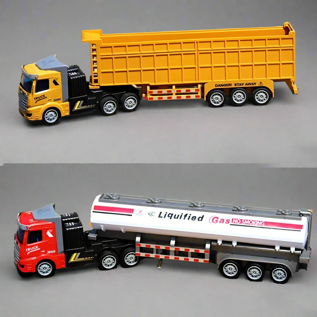 Ferngesteuerter Auto-LKW - Elektrischer RC-Transporter Truck für Kinder