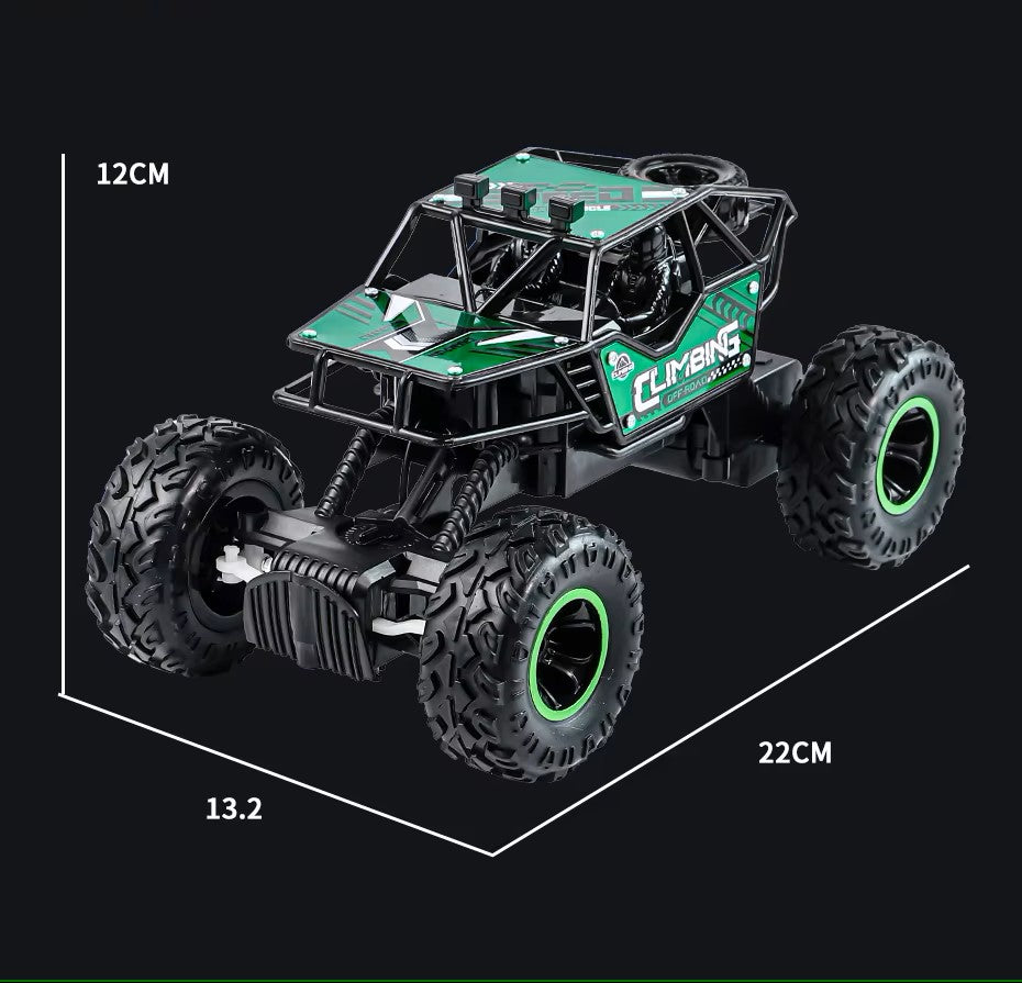 Off-road remote control car with Long-Distance Lighting – Rechargeable Racing Toy Car